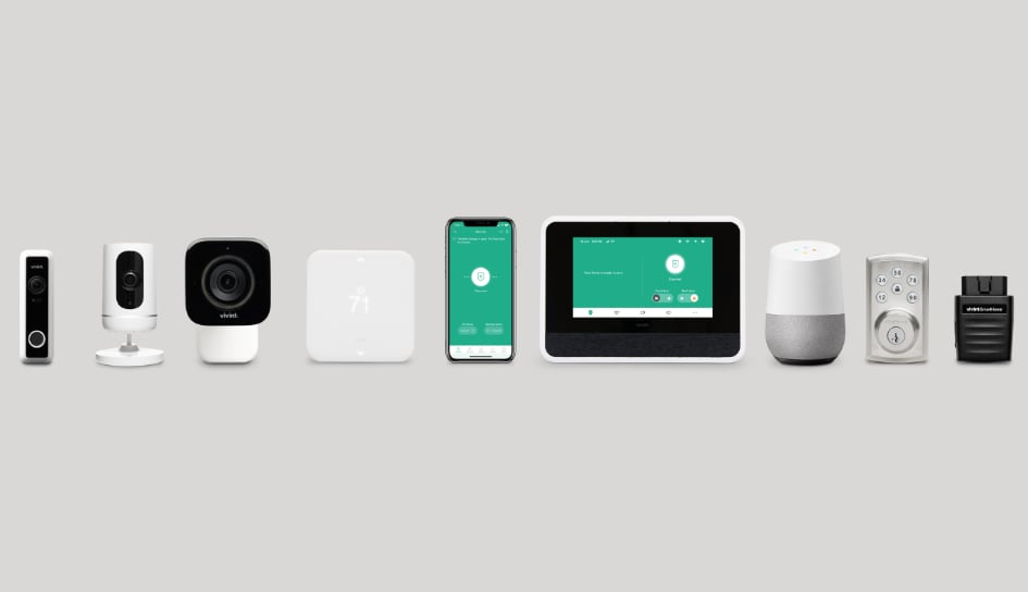 Vivint home security product line in Scottsdale